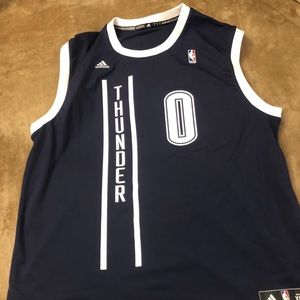 NBA Thunder Russ Westbrook 2XL Vintage Jersey